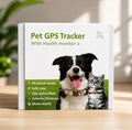 Mini clip on GPS tracking health collar