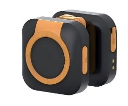 Mini clip on GPS tracking health collar